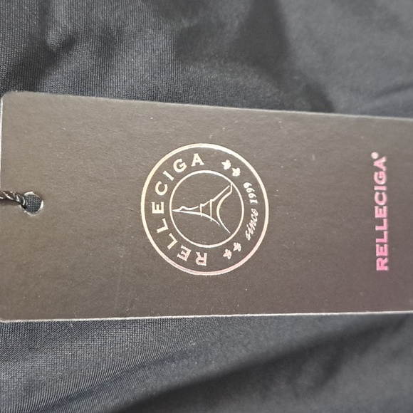 Relleciga small one piece with cutouts. Black. NWT. - Picture 5 of 7